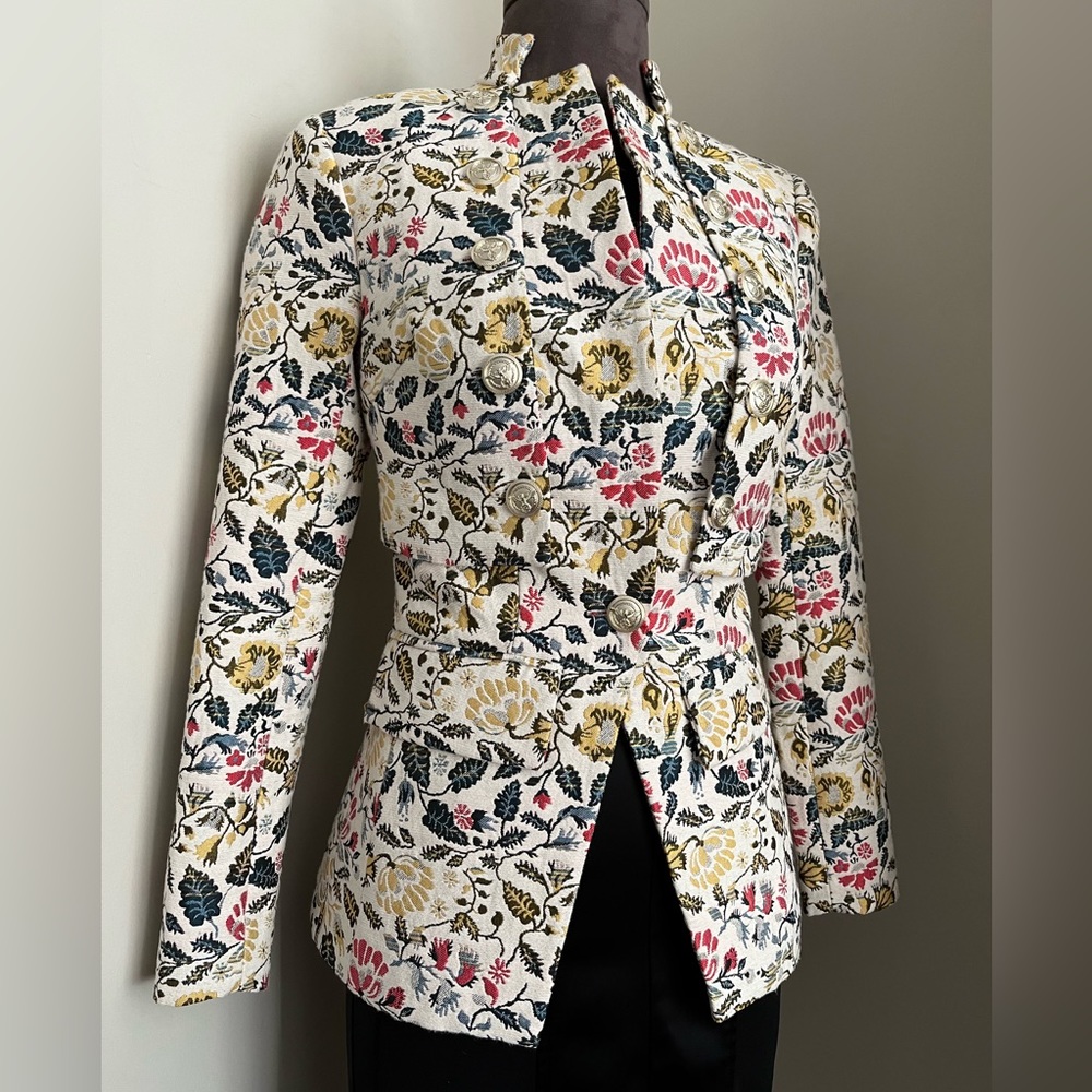 Napoleon Floral Jacket Vintage Embroidered